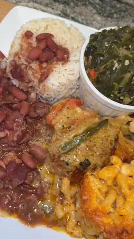 Sundaysss are made with love 💞🥰🫶🏾 #redbeansandrice #macandcheese #fypシ゚viral #foodtiktok #foodcontent 