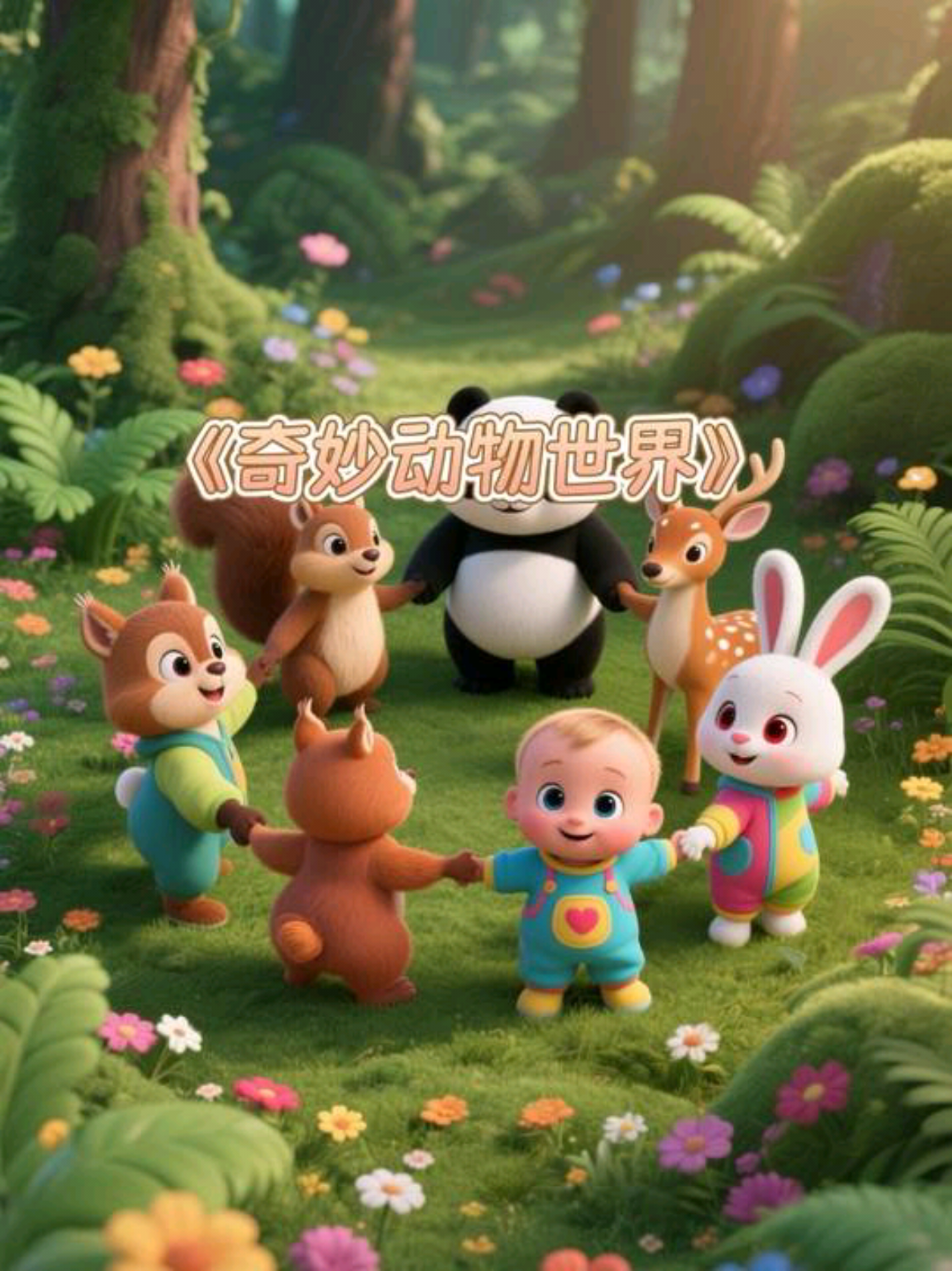 启蒙儿歌: 奇妙动物世界 #宝宝 #人类幼崽 #儿歌 #启蒙幼儿早教 #启蒙早教 