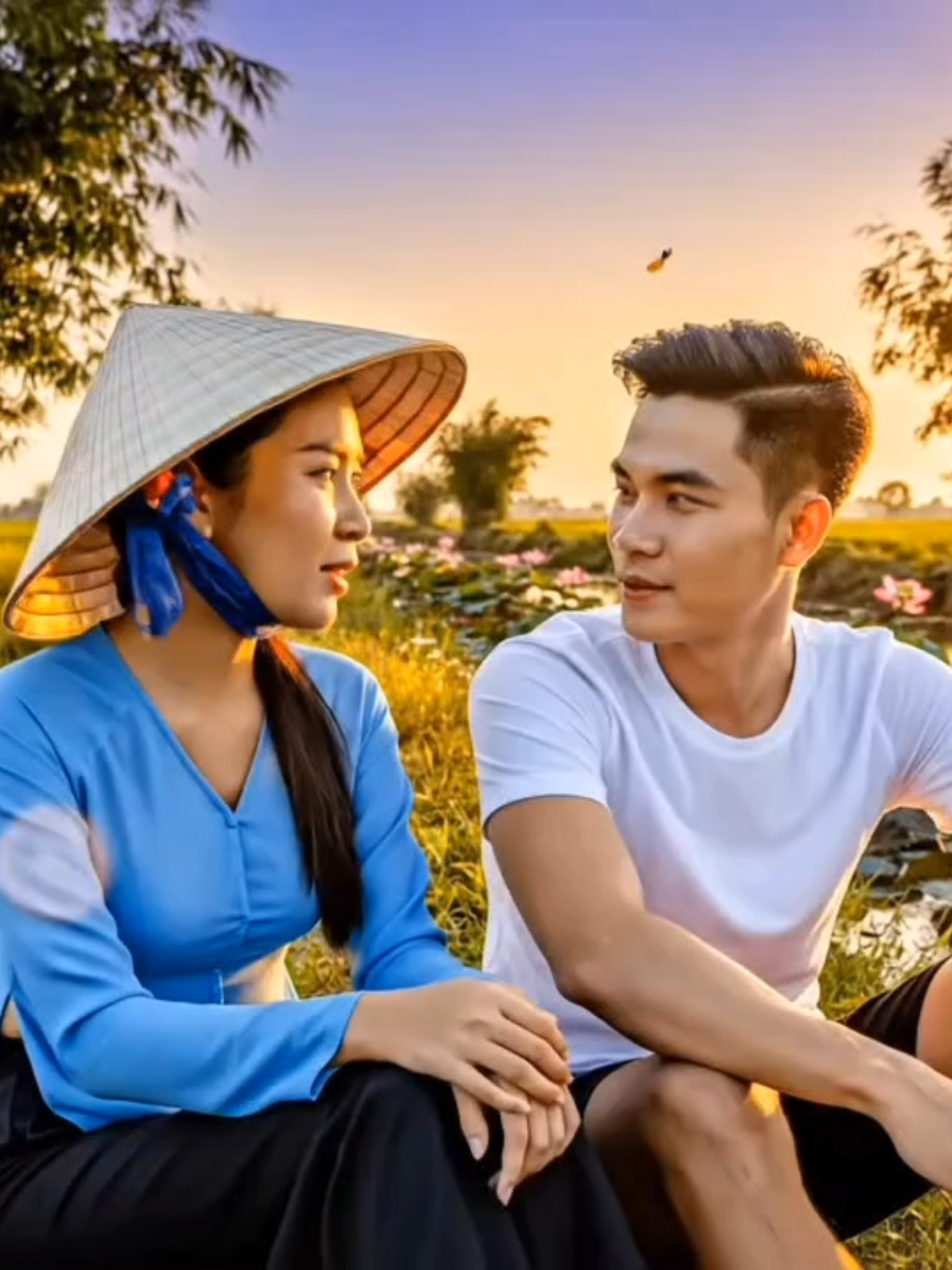 Thương em 9 đợi 10 chờ. #videohaihuoc #tannguyenai #videoviral #ai #veo3 
