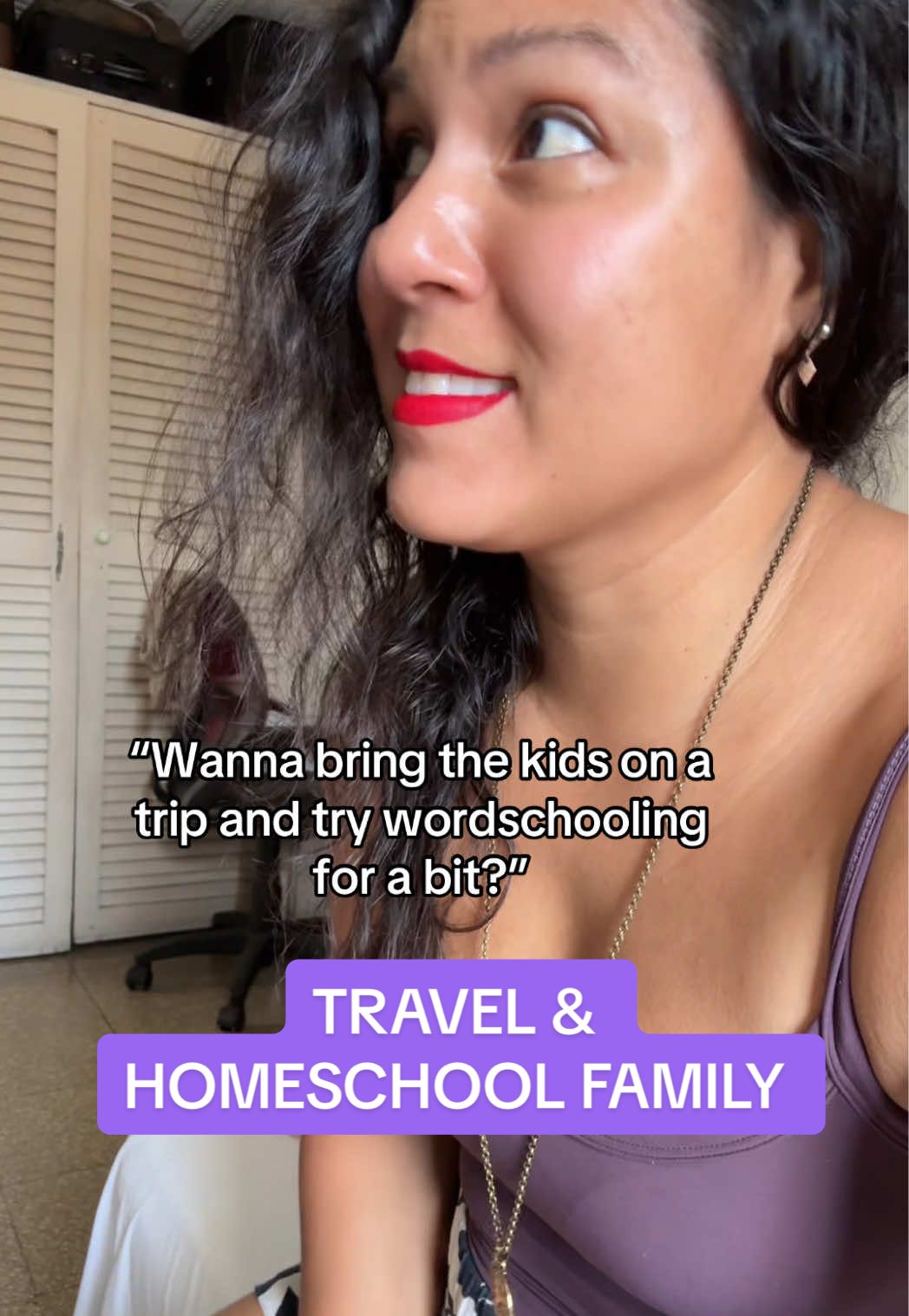 Yes! I most definitely do want that haha and can we repeat it later too? 🖤 We’ve been homeschooling for the last 3 years and always dream about the day we can travel long term while worldschooling our kids.  How about you? Would you try worldschooling? #homeschoolingmom #homeschooledkids #homeschoolingfamily #worldschool #familytravel 