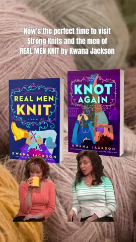 Now’s the perfect time for a cozy sweater and a warm romantic read. REAL MEN KNIT & KNOT AGAIN 🧶 have you covered. #BookTok #romancebooks #knitting #bookish 