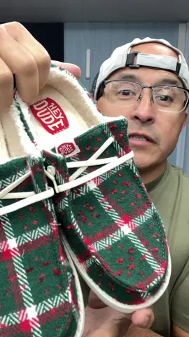 HEYDUDE Confetti Plaid Cozy @HeyDude #christmas #shoes #tiktokshopblackfriday #tiktopshopcybermonday #tiktokshopcreatorpicks 