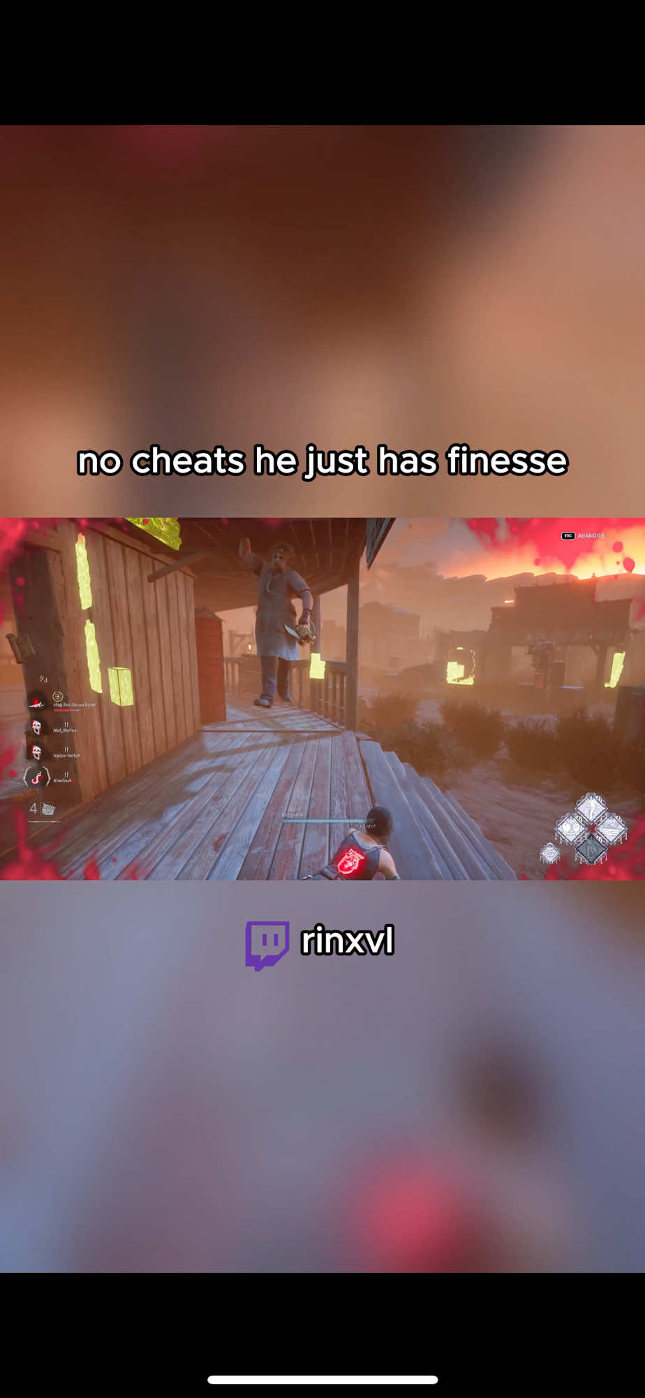 bubba has finesse #dbd #dbdcheater #dbdtiktok #deadbydaylight #fyp 