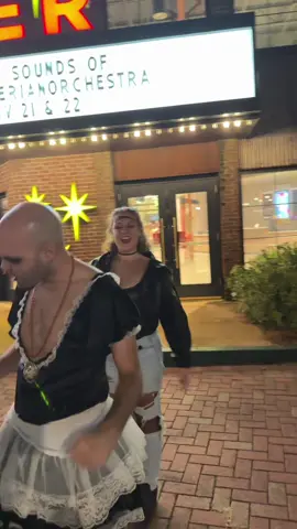 We got another person that was at the show to record and we didn’t expect it to keep going so enjoy this ridiculously long version of the trend 😂😂😂😂 @Becca Miller @Pooby @elainadoesnthaveatiktok  #elainadoesnthaveatiktok #sml #fyp #rockyhorror #rockyhorrorpictureshow 