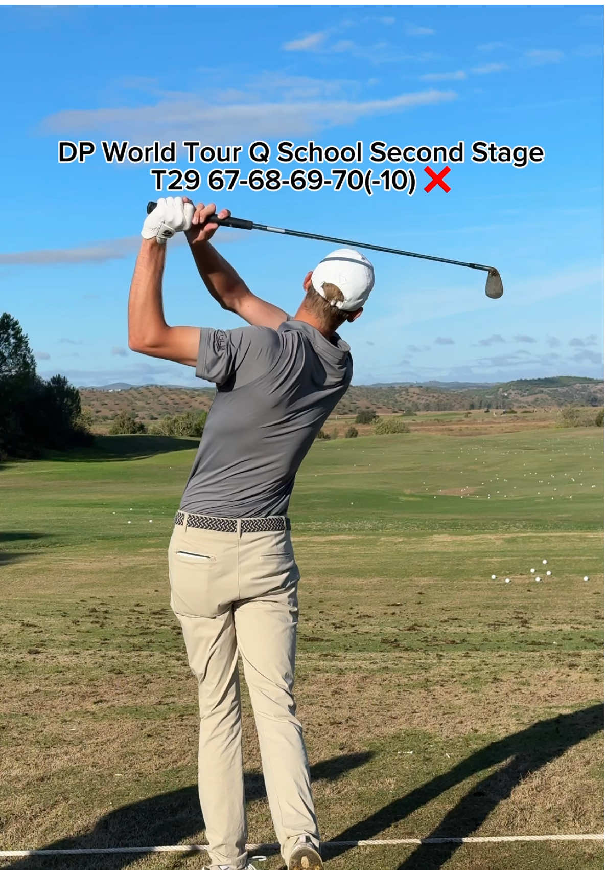 Unfortunately my 2025 Q School run has come to an end missing by 1 shot again this week in Spain. I’m gutted but also extremely proud of myself. In my first year as a professional I have proven that I have what it takes. Ready to get after it this “offseason” 👊🏼 Big thank you to everyone on my team that makes these opportunities possible. Will never take this for granted.  God’s timing ❤️  @Great Lakes Gear TV @takomogolf @JumboMaxGrips @TaylorMade Golf  #progolfer #golf #swingyourswing #golfer #golftournament 