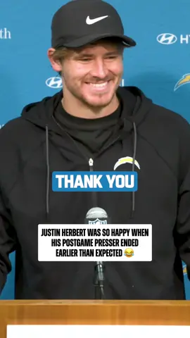 the smile 😂 #nfl #justinherbert #losangeleschargers