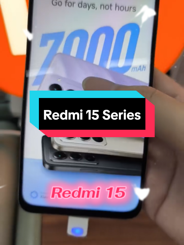 ** ใหม่ Redmi 15 Series ** - หน้าจอใหญ่ 6.9