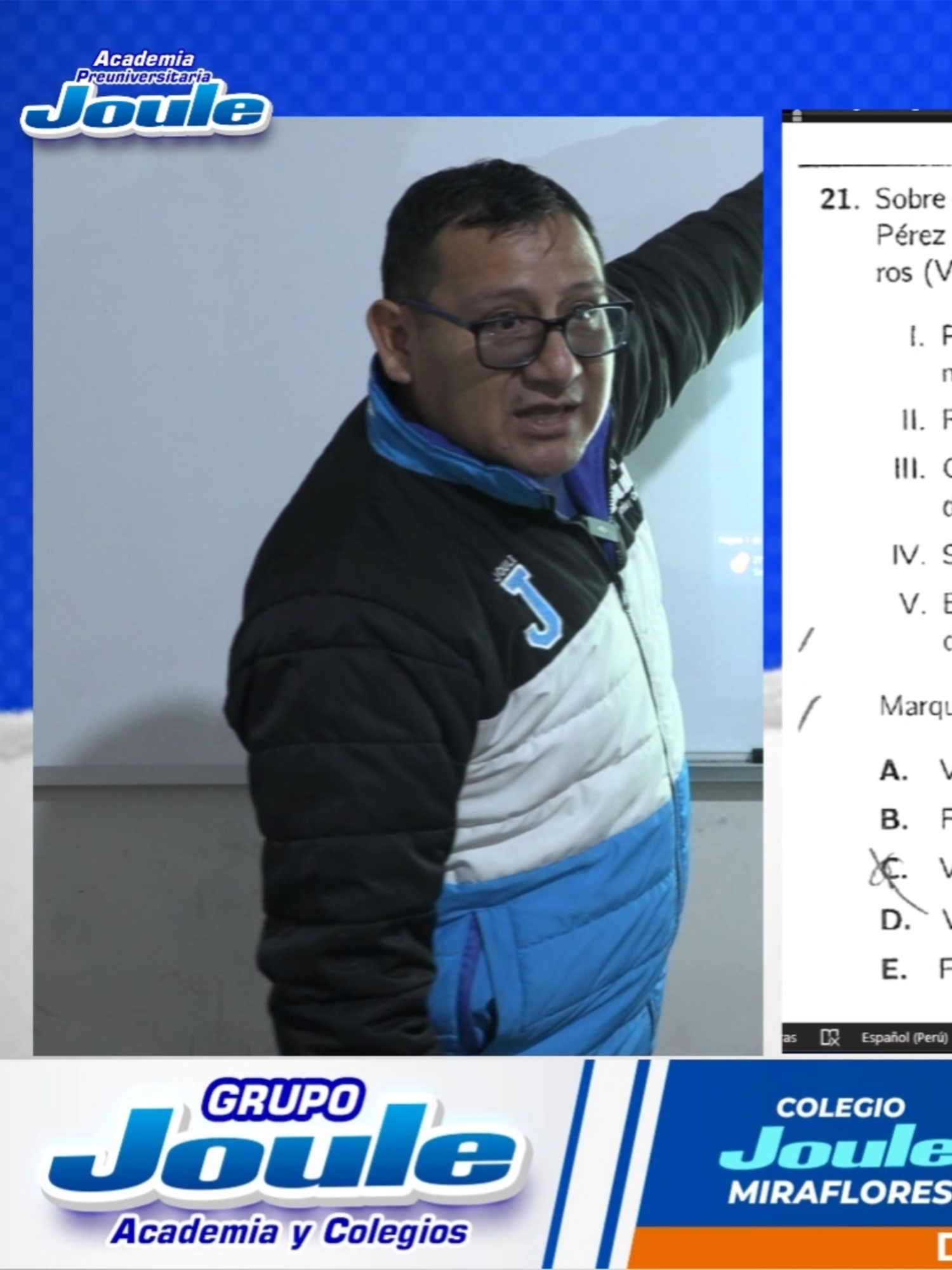 #Arequipa: Error en el examen de la UNSA. Pregunta no tiene alternativa correcta. #frasecorta Proceso ceprunsa quintos 2026.