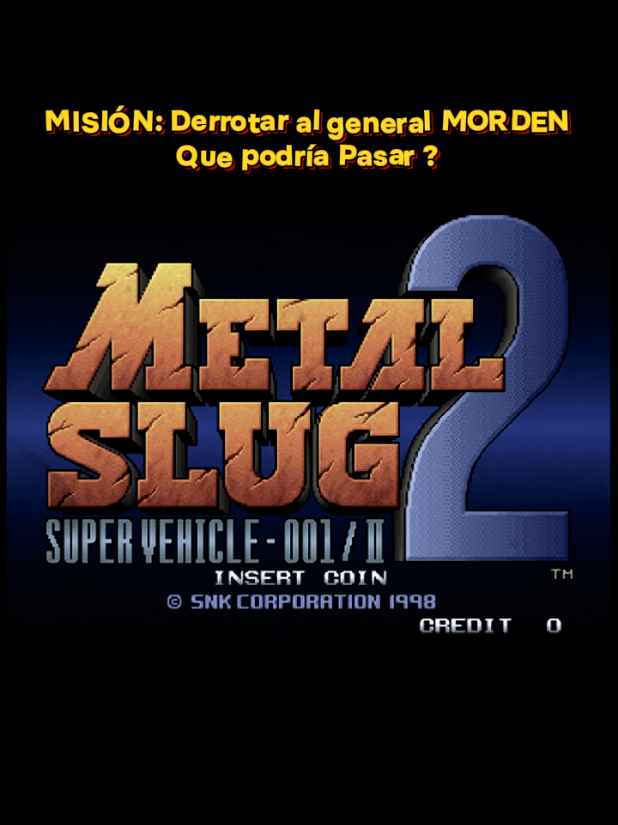 Metal slug #metalslug #VIDEOJUEGOS #arcade #maquinitas #juegosretro 
