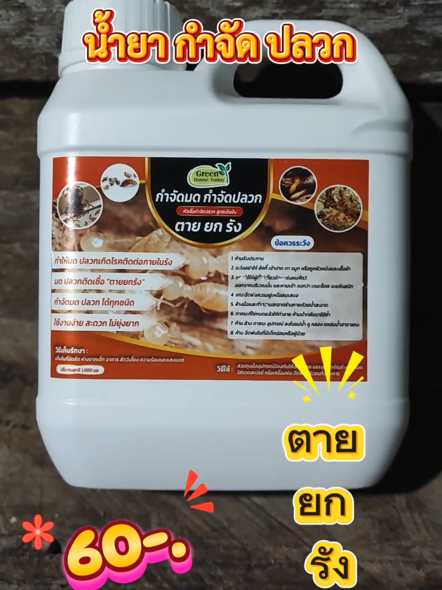 น้ำยากำจัดปลวก ตายยกยัง #น้ํายากําจัดปลวก #เปิดการมองเห็นเถอะ #tiktokindia 