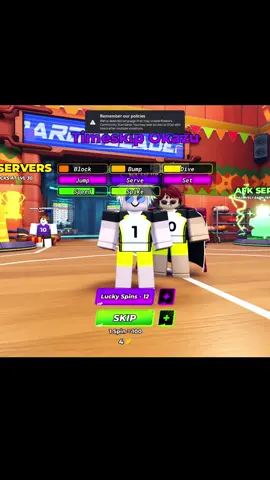 Day 1 diajarin main volly di roblox dan hoki dapat secret dan tiba-tiba di ajarin sama orang random #roblox #volleyballlegends #volleyball