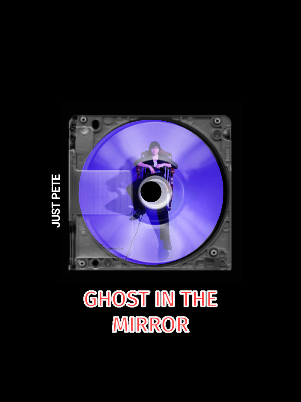ghost in the mirror 💯 #ghostinthemirror #justpete #fyp #lyrics 