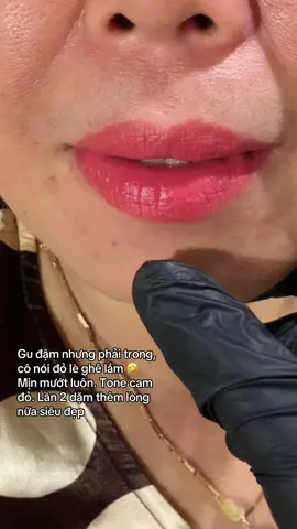 Môi sau bong ổn định 2 tháng #phunxamthammy #foryou #phunmoi #xuhuong #CapCut 