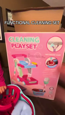 This is so cute and my daughter lovessss it #cleaningset #functional #toys #toddlergift #cleaning 