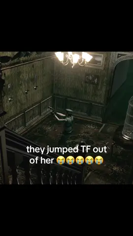 i just wanted to see what would happen if i shot one 😞 #residentevil #jillvalentine #fyp