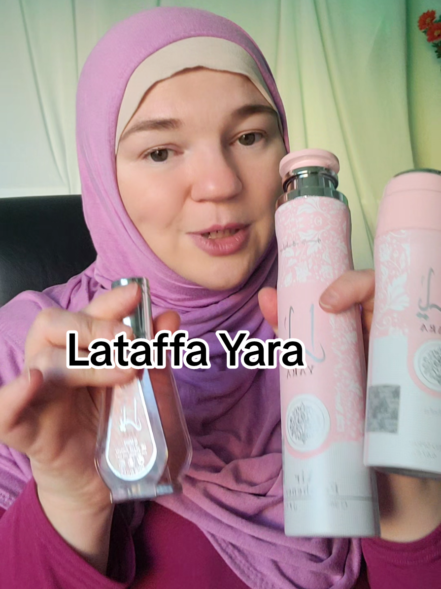 Lataffa Yara fragrance  gift set You will keep smelling  yourself all day long ! Deodorant  Air freshener  Roll on parfume  Full size bottle  parfume  #lataffa  #lataffayara  #yaralattafaperfume  #tiktokshopfyp  #trendinggifts 