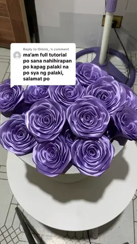 Replying to @Okkim_. Satin Rose Tutorial using 1 by 1 method 🫶🏻🌷 #satinrosetutorial #tutorial #satinrose #satinrosebouquet #florist 