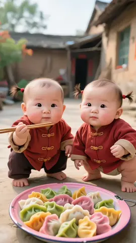 #douyin #ai #baby #cute #eating 