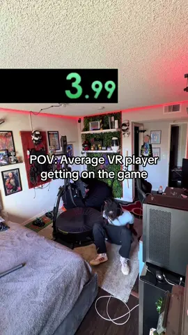 VR is such a hassle to play 1 game 🤦🏾‍♂️😒#fyp #funny #vr 