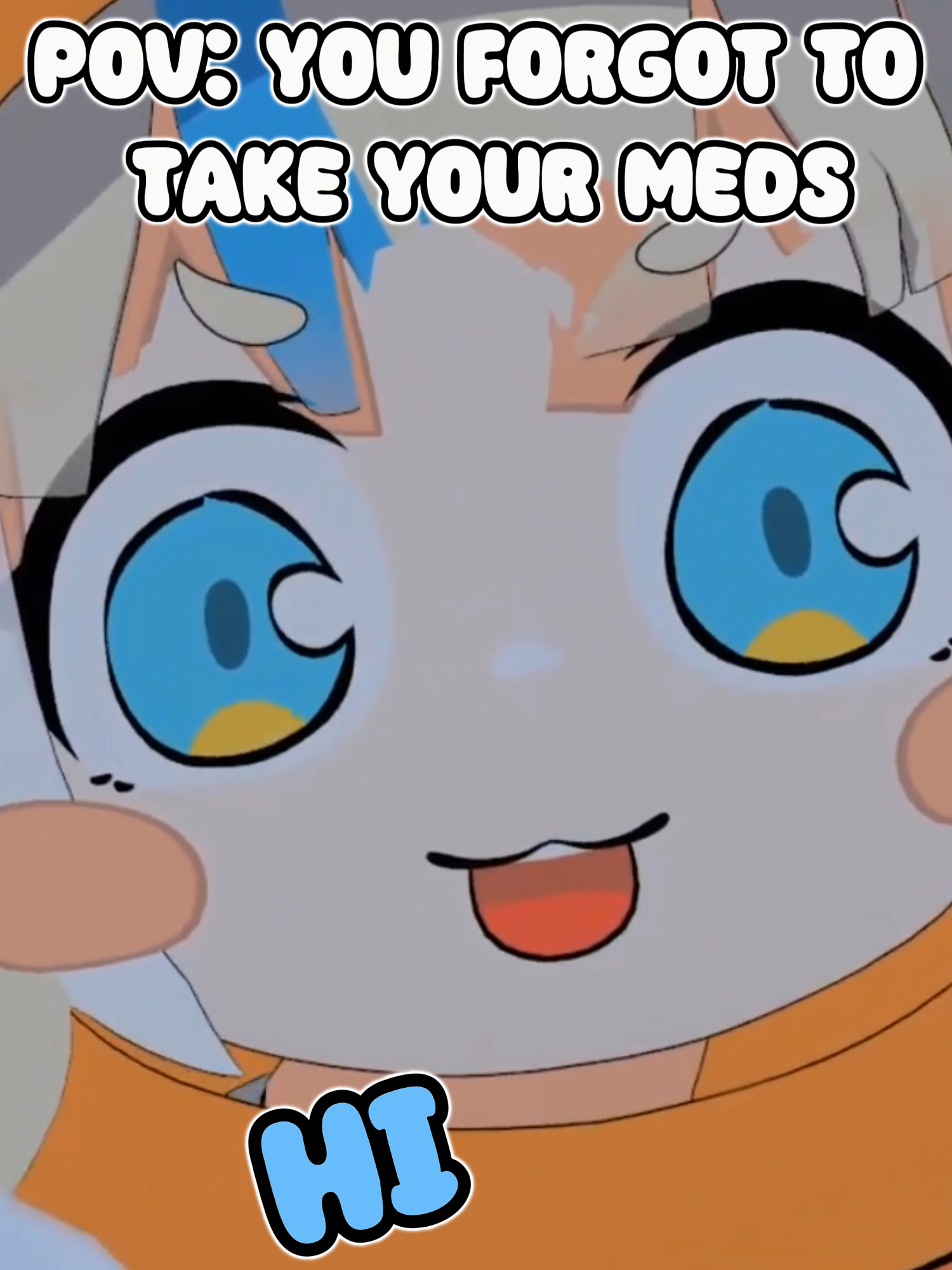 When You Forget To Take Your Meds and Saba Appears #vtuber #vtuberclips #fypシ #fyp #foryou #samekosaba #saba #indievtuberclips