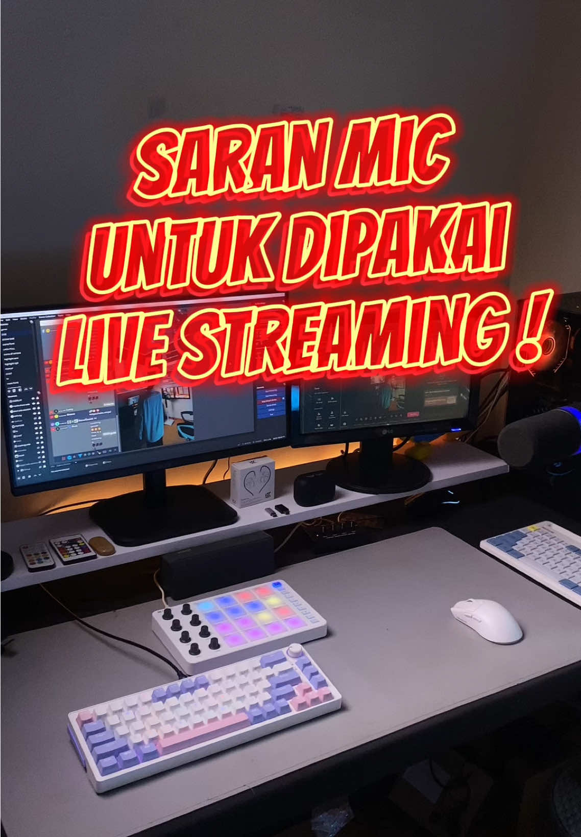 Saran Mic untuk Streamer Pemula seperti saya ! #rekomendasimic #miclivestream #livetiktok #odesensei #streamermagang 