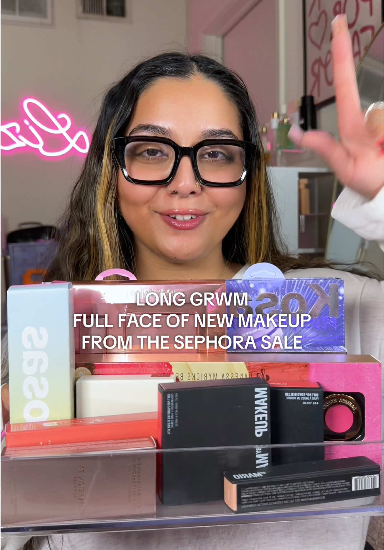 longgg grwm: full face of new makeup from the sephora sale yayy✨ (4 minutes long SORRY)  - - - - #sephorasale #MakeupRoutine #sephorasalepicks #makeupgrwm #makeupreview  @Kosas @Patrick Ta Beauty @DanessaMyricksBeauty @makeupbymario @sephora @Summer Fridays @REFY @Rare Beauty @YSL Beauty 