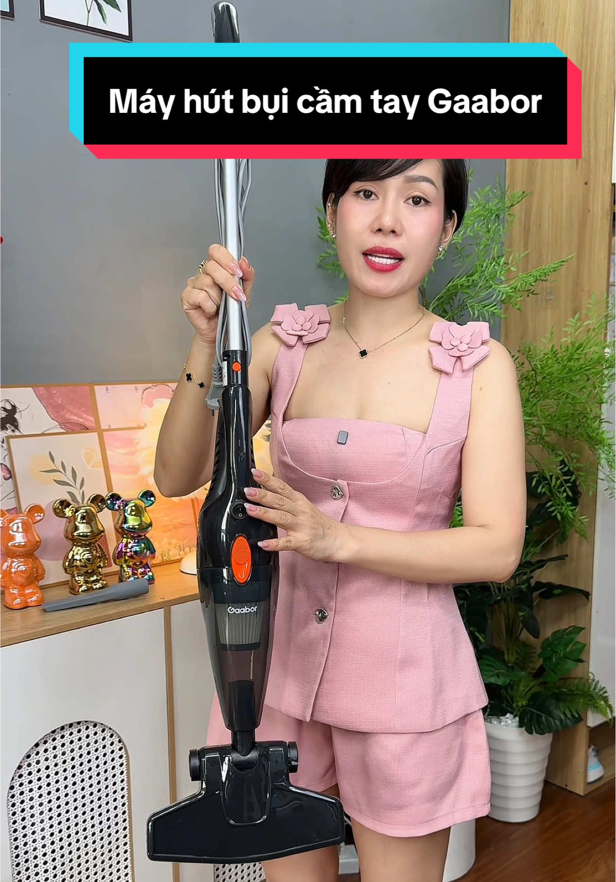 Máy hút bụi cầm tay Gaabor GVCW-M15AS lực hút và gió mạnh 16000Pa Công suất lớn 650W ngắt khi nóng kèm 2 đầu hút đa năng hút sàn hút khe và 1 lõi lọc hepa Làm Sạch may hut bui gia dinh may hut bui gabor steamcleaner steam cleaner hetty vacuum cleaner