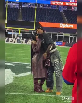 #CardiB and #StefonDiggs after the Patriots win! 😍