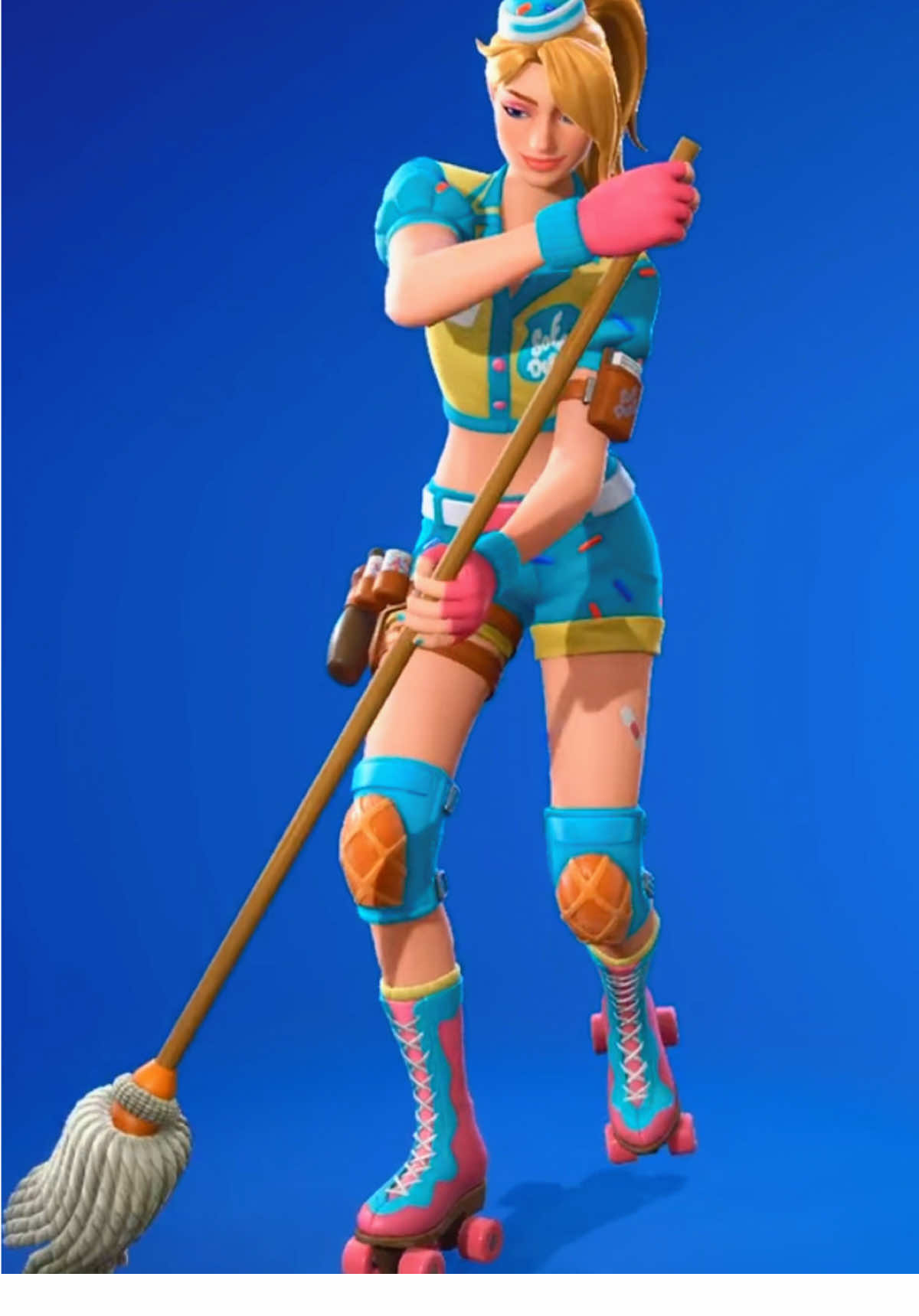 CLEAN UP EMOTE!  Use Code: FORTL3GENDS #mop #cleanup #fortnite #fartnite #thesimpsons 