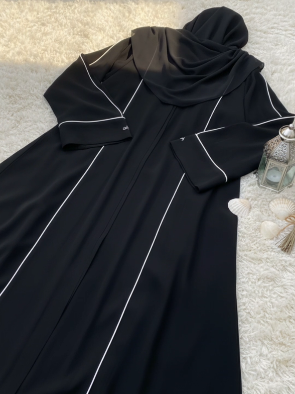 Abaya Hitam#abayastyle #masukberanda #fypシ゚ 