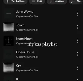 the type of music i listen to when im alone @cigarettesaftersex  #cigarettesafter #song #greggonzalez #jacobtomsky #playlist 