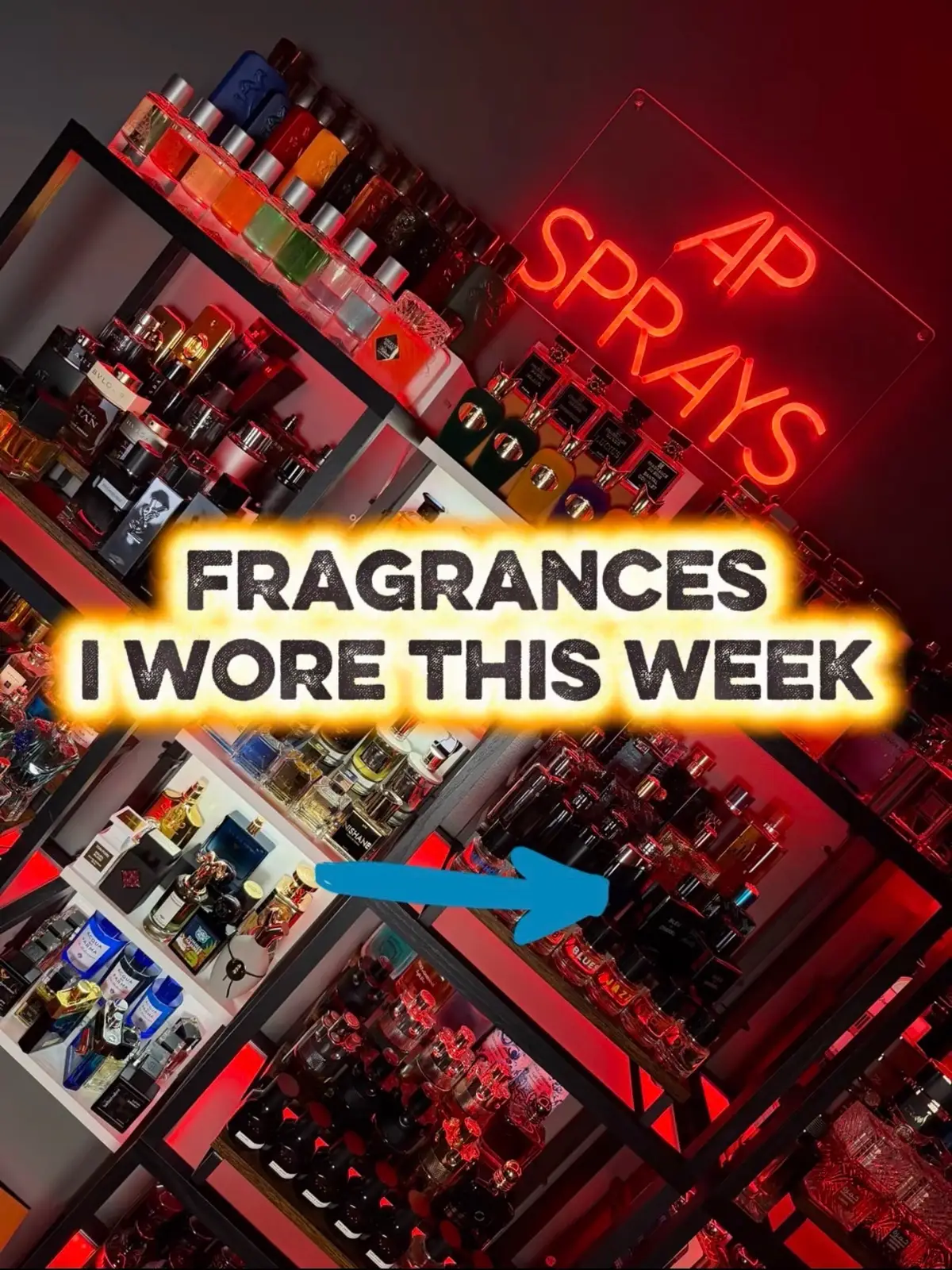 Here are the fragrances that I wore this week. Should I do more posts like this? Honestly I forget to keep track sometimes. #fragrance #fragrancecontent #fragrancecollection 