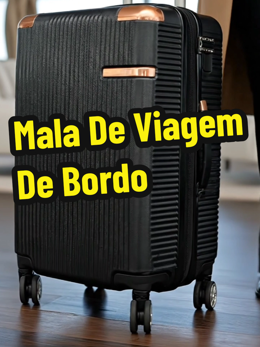 ✈️ Sua nova parceira de viagem tá aqui e com desconto! 🧳✨ Mala de Viagem de bordo por menos de 150 reais! 😱 #tiktokshop1111br #tiktokshopblackfridaybr  #MalaDeBordo #mala #tiktokshop 