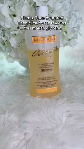 Plump. Tone. Hydrated ✨✨✨