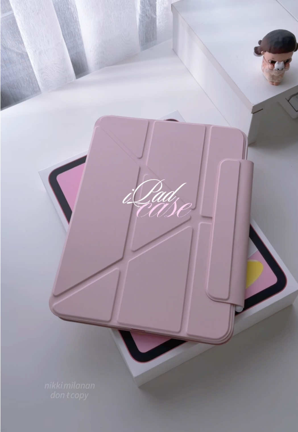 เคสไอแพดแกนวาย สีพาสเทลน่ารักมาก กันงอ กันกระแทก หลังทึบ 💗✨ #ipadcase #caseipad #เคสไอแพด #เคสไอแพดมีที่เก็บปากกา #เคสไอแพดน่ารัก 