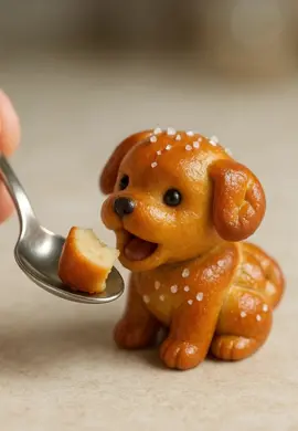 Twisted pretzel-shaped puppy munching on crunchy pretzel pieces! 🥨🐶 This ASMR video features an adorable salty pretzel puppy with perfect twists enjoying crispy pretzel bites. Listen to those satisfying crunchy sounds - so salty and addictive!  🥨 Soft pretzels or hard pretzels? Pick a side NOW! And with mustard, cheese, or plain salt? Also, pretzel bites or full pretzel? Let's debate! Twisted shape or pretzel sticks - which is superior? 👇🤎#fyp #viral #asmrvideo #asmr #satisfying 