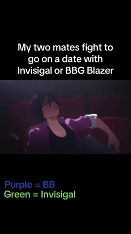 For added context I was replaying Dispatch so 3 of mates could watch it. They made all of the decisions, dialogue choices, etc. Purple liked Blonde Blazer A LOT and Green liked Invisigal ALOT. #invisigal #blondeblazer #dispatch #fyp #funny 