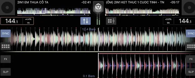 #Tracknhac 2IN1 EM THUA CÔ TA #xuhuongtiktok #rekordbox #nhachaymoingay #nhachottrend 