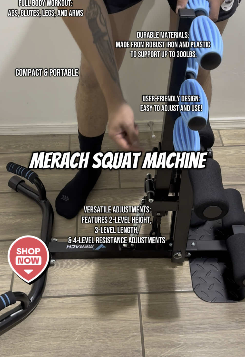 @Merach fitness #merach #merachsquatmachine #fullbodyworkout #homegym #homegymequipment #tiktokshopblackfriday #fy 
