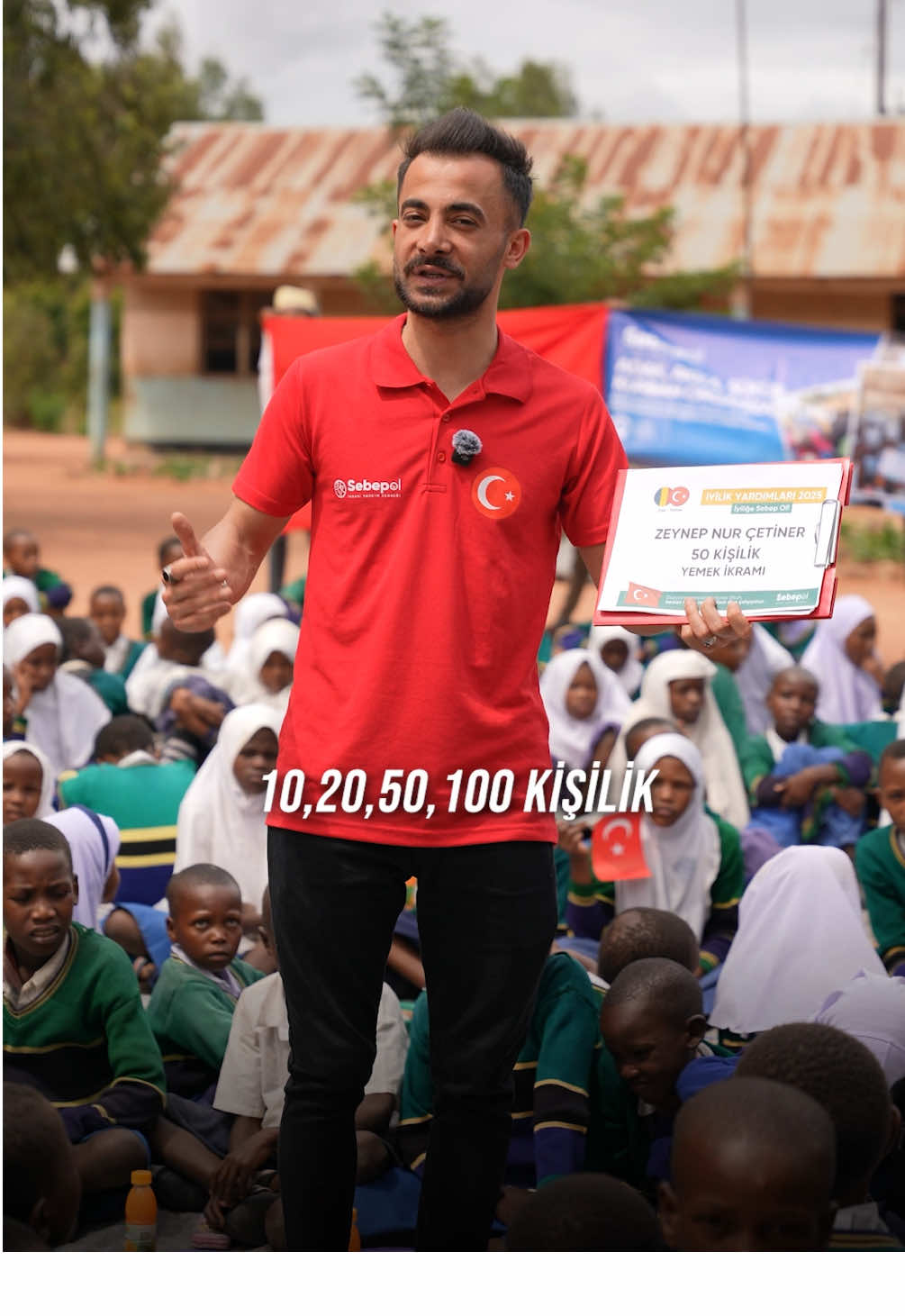 Bir tabak sıcak yemek, bir çocuğun yüzündeki gülümseme… Her gün binlerce ihtiyaç sahibi, uzatılan bir eli bekliyor. Sebep Ol Derneği olarak, Afrika ve Gazze’de sofralar kuruyoruz. ❤️Bir iyiliğe sen de sebep ol.