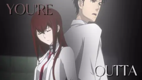 you’re out of touch… i’m out of time! i couldn’t think of a better song to describe these two. okabe wants to save mayuri, but the cost would be makise. in the end, he keeps trying and trying and trying, just so he could reach a parallel where everyone lives.. but unfortunately he never found one. she’s out of touch, but she’s right there… so close yet so far. #steinsgate #anime #animeedit #steinsgateedit #animetok 