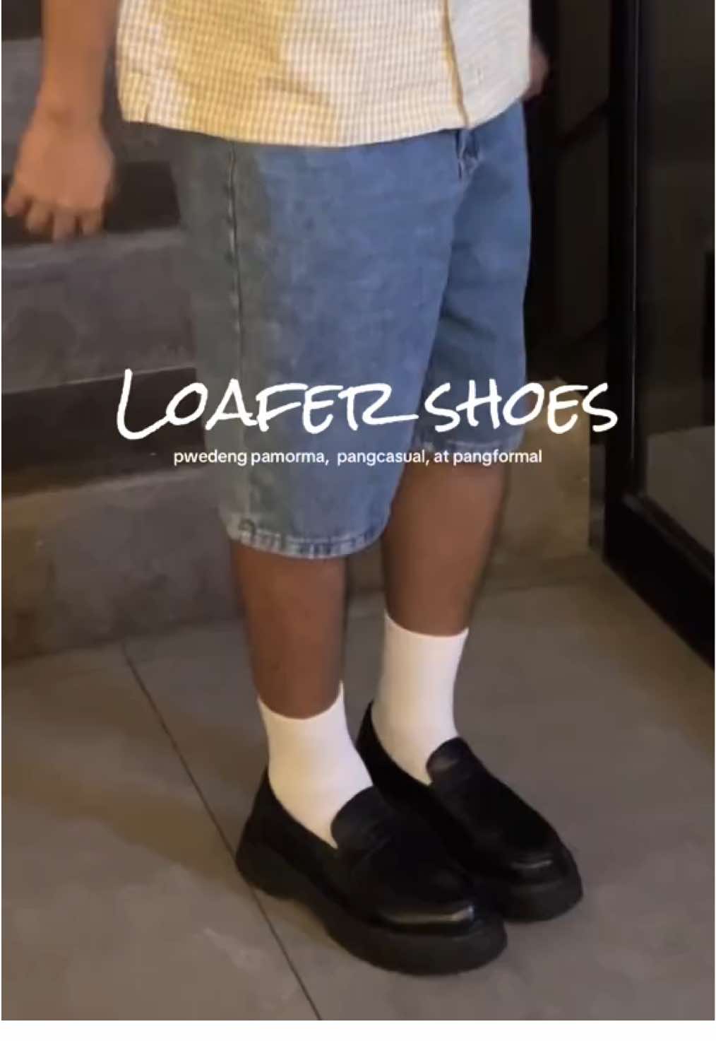 Pwedeng pamorma, pangcasual at pangformal! Grabe ang pagiging estetik nitong loafers shoes. #fyp #loafers #loafershoes #shoes 