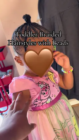 Cute and easy braided hairstyles for toddlers 👧🏽💗 #braidedhairstyles #toddlerbraids #kidshairstyles #MomLife #fyp 