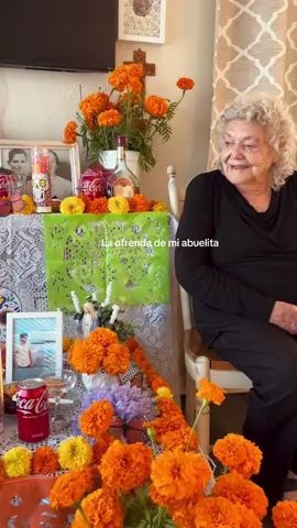 My abuelitas ofrenda is one of my favorite to see come to life every year. #diadelosmuertos #dayofthedead #ofrenda #altardemuertos #altar 
