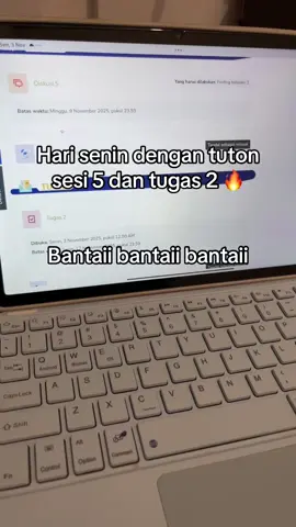 Bantai gusyy 🔥 #tuton #tugas #ut #universitasterbuka 
