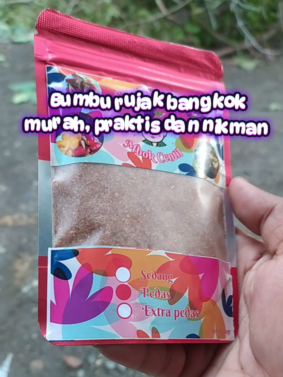 Bumbu rujak bangkok halal bumbu rujak tabur #bumburujak #bumburujakbangkok #rujakbuah 