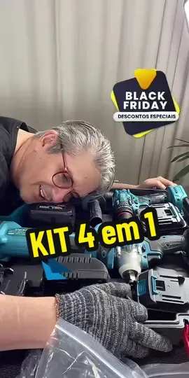 Kit de ferramentas 4 em 1 #livehighlights #tiktoklive #tiktokblackfridaybr #tiktokshop1111br #rossirecomenda 