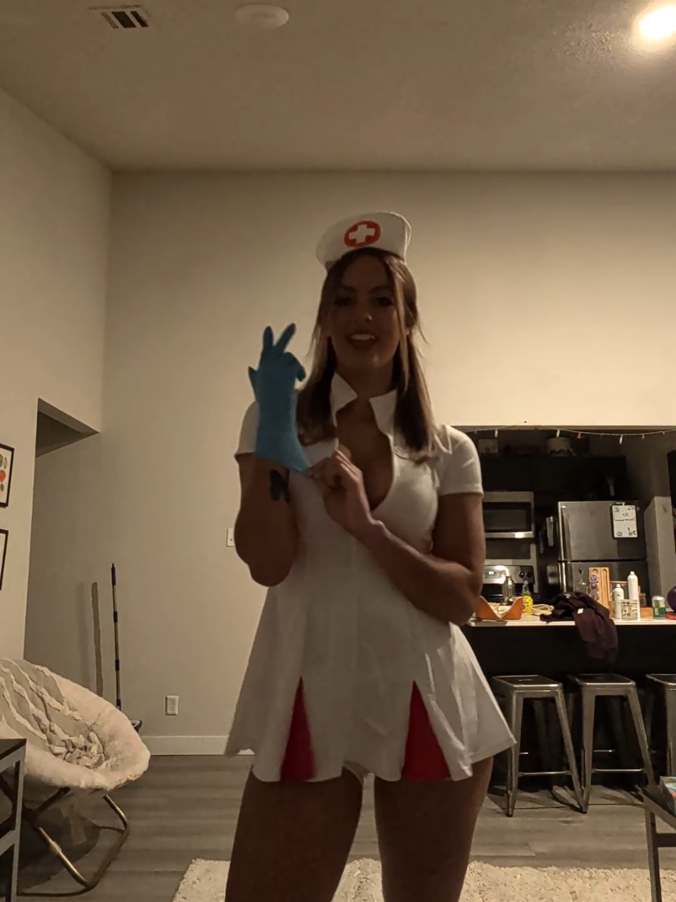 don't blink 😉 #blink182 #enemaofthestate #halloween #costume #notjustanurse 