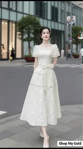 Váy ren xinh #xuhuongtiktok #xuhướng #thoitrangnu #vayxinh #vayxinhmoingay 