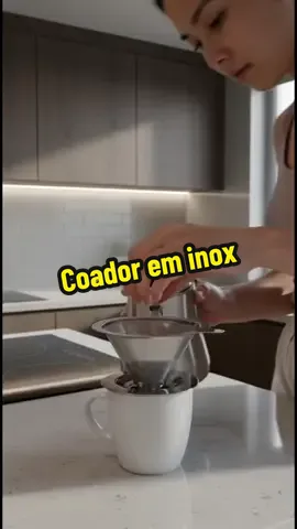 #CoadorDeCaféInox #CaféPerfeitoEmCasa #AmantesDeCafé #AchadinhosDoDhionys #CozinhaPrática